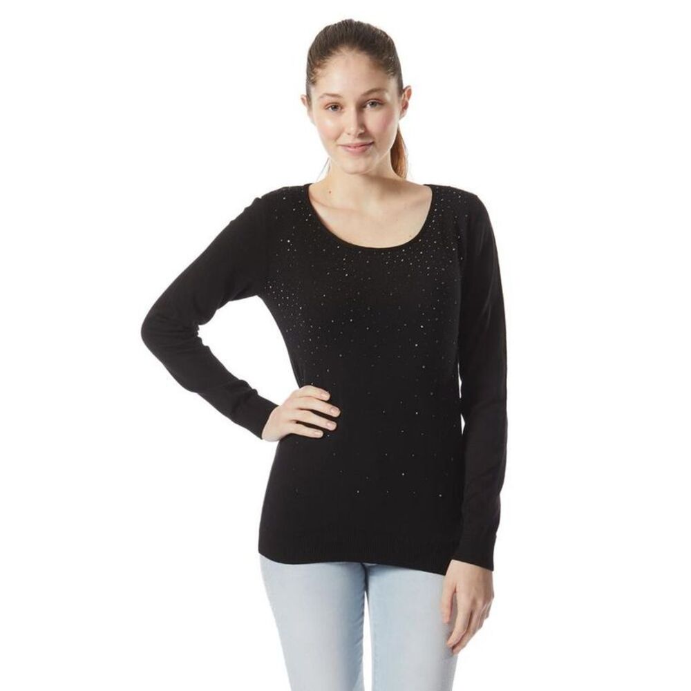 Gas Black Cashmere Women's Sweater
